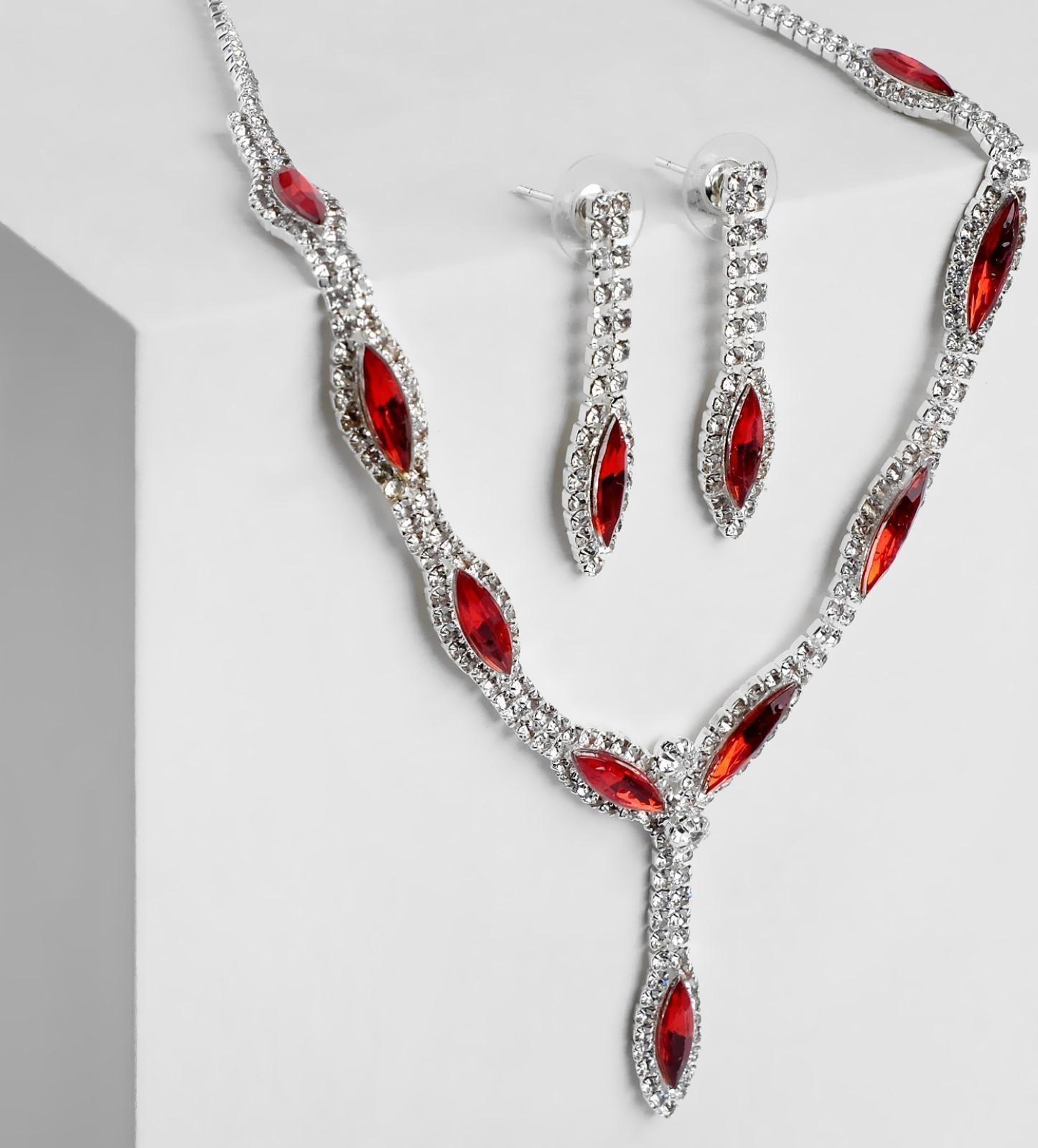 Набор 2 предмета: серьги, колье 