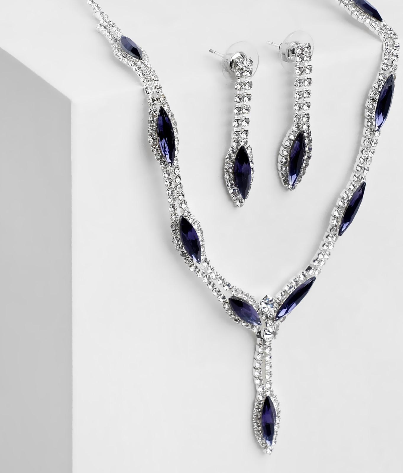 Набор 2 предмета: серьги, колье 