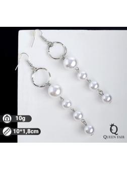 Серьги с жемчугом 