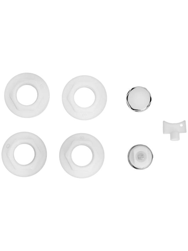 Комплект для подключения радиатора Royal Thermo 1/2'' white, белый