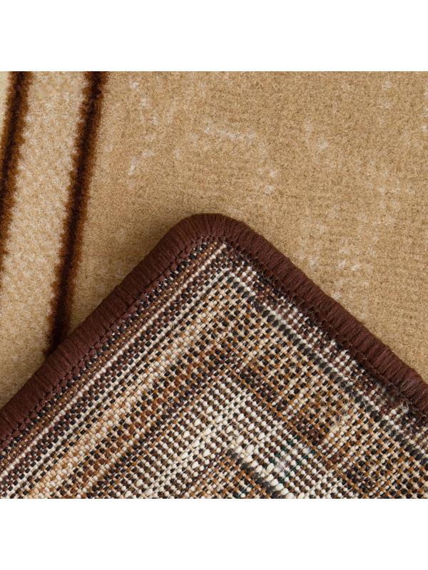 Ковер «Мокко», прямоугольный, 60х110 см, полипропилен 100%, джут