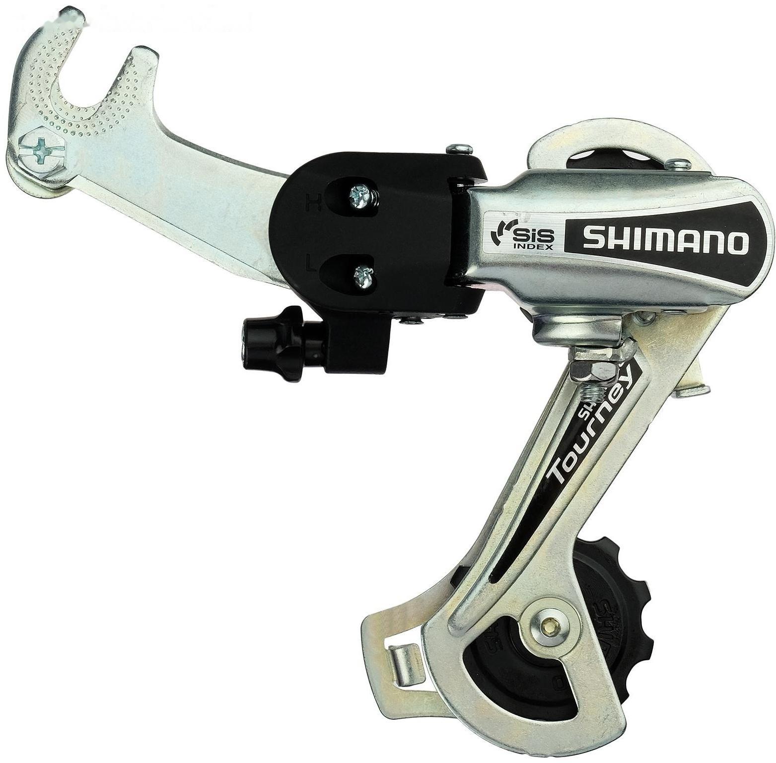 Переключатель задний Tourney RD-TY21-B GS 6 скоростей под гайку