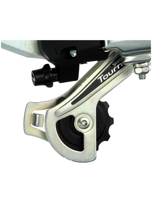 Переключатель задний Tourney RD-TY21-B GS 6 скоростей под гайку