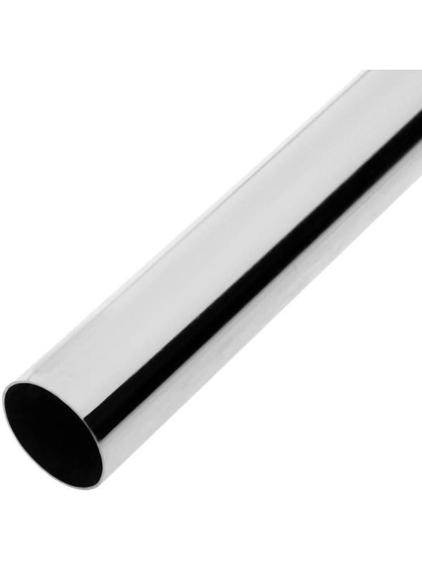 Труба ТУНДРА d=25 мм, 0.7 мм, L=3000 мм, цвет хром