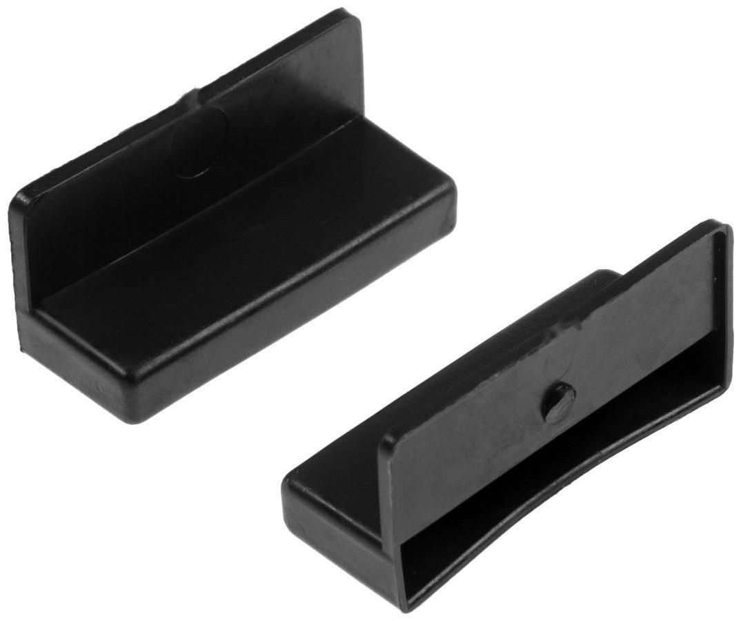 Держатель для ламели 63 мм. пристреливающийся для дерева, 2 шт.