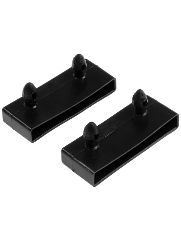 Держатель для ламели накладной 63 мм. односторонний для металла, 2 шт.