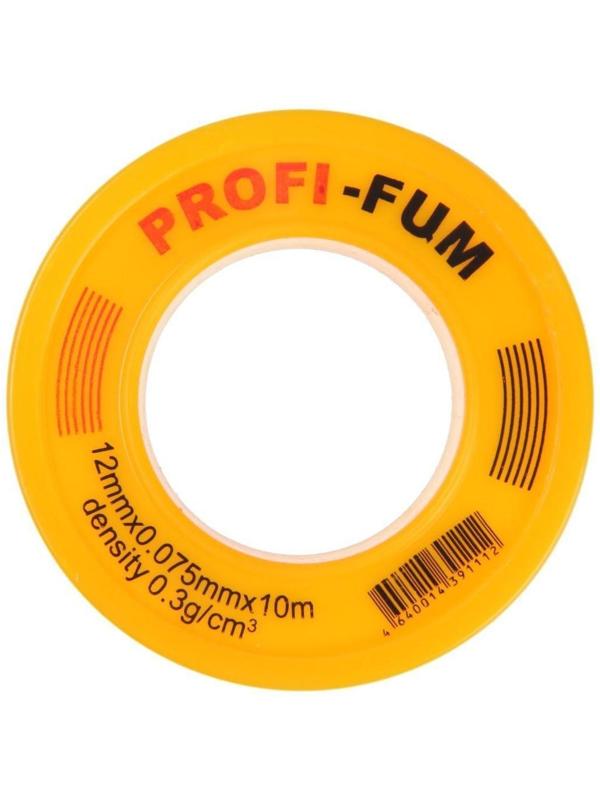 Лента ФУМ MasterProf, малая, 12 мм х 0,075 мм х 10 м