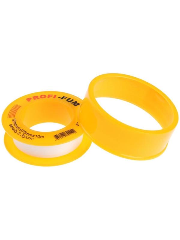 Лента ФУМ MasterProf, малая, 12 мм х 0,075 мм х 10 м
