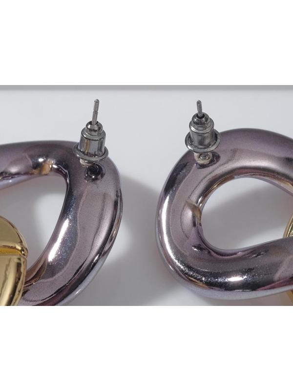 Серьги металл 