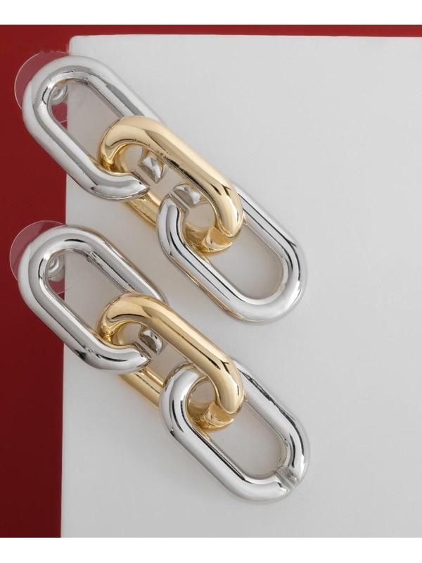 Серьги металл 