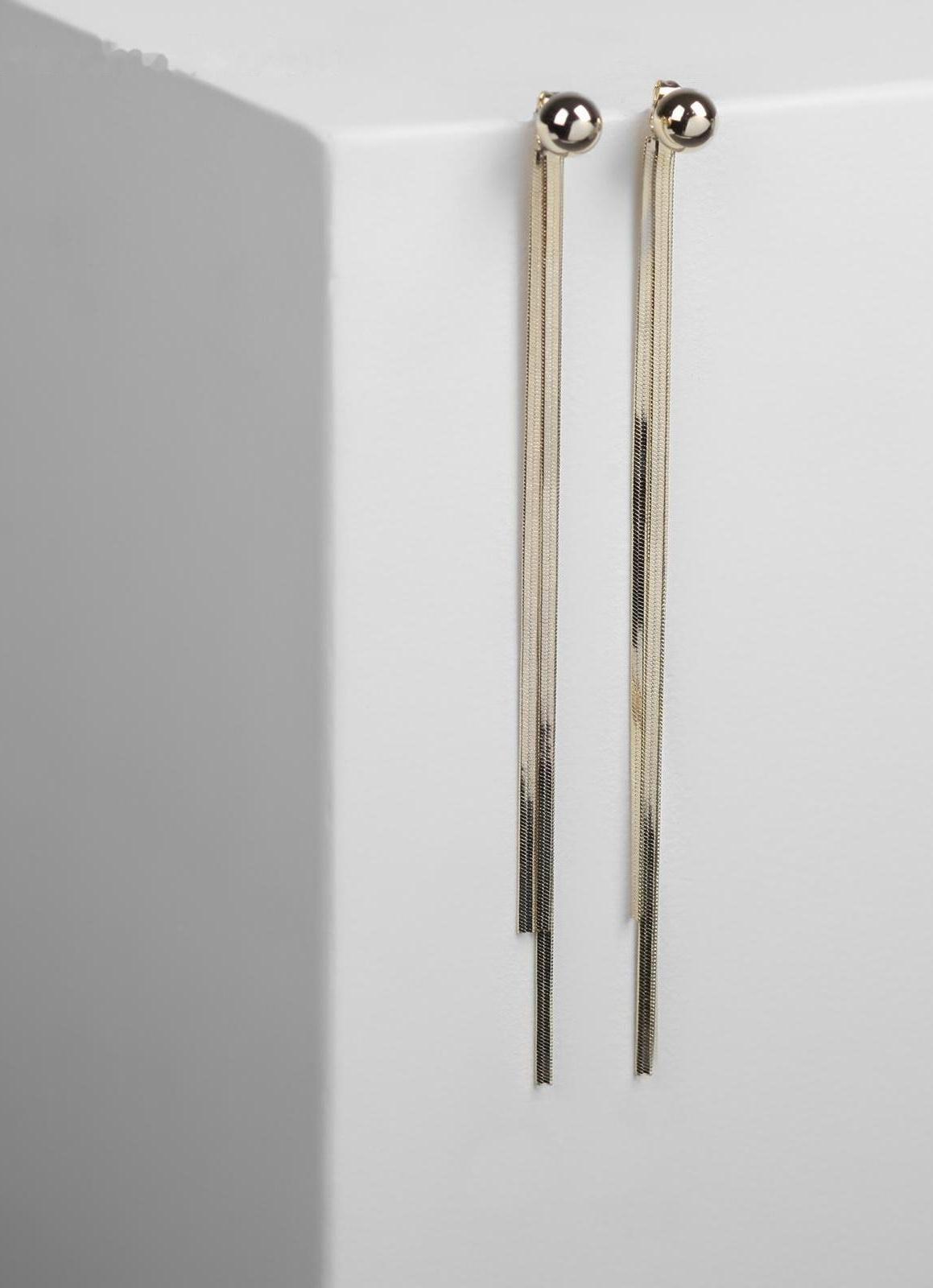 Серьги висячие 