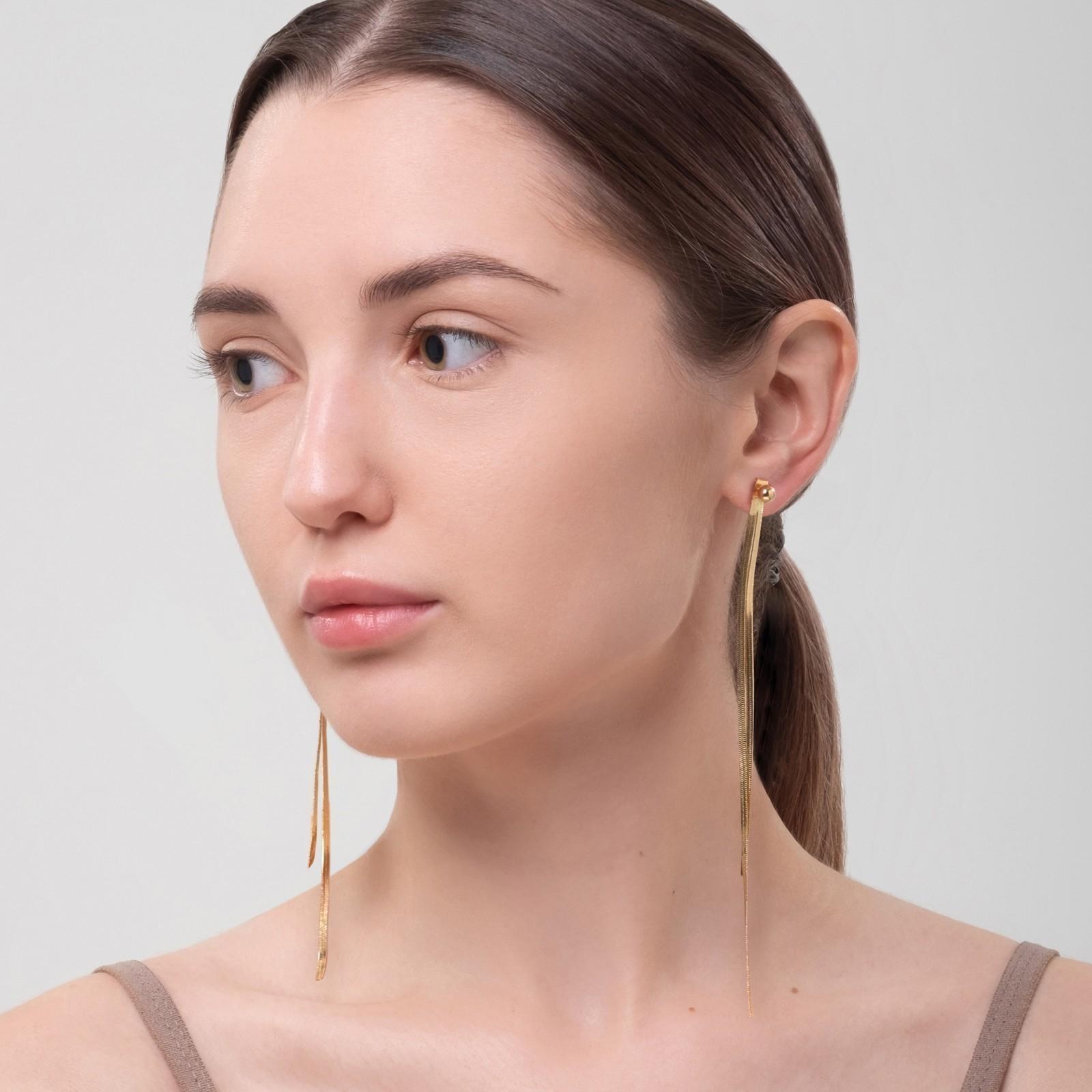 Серьги висячие 