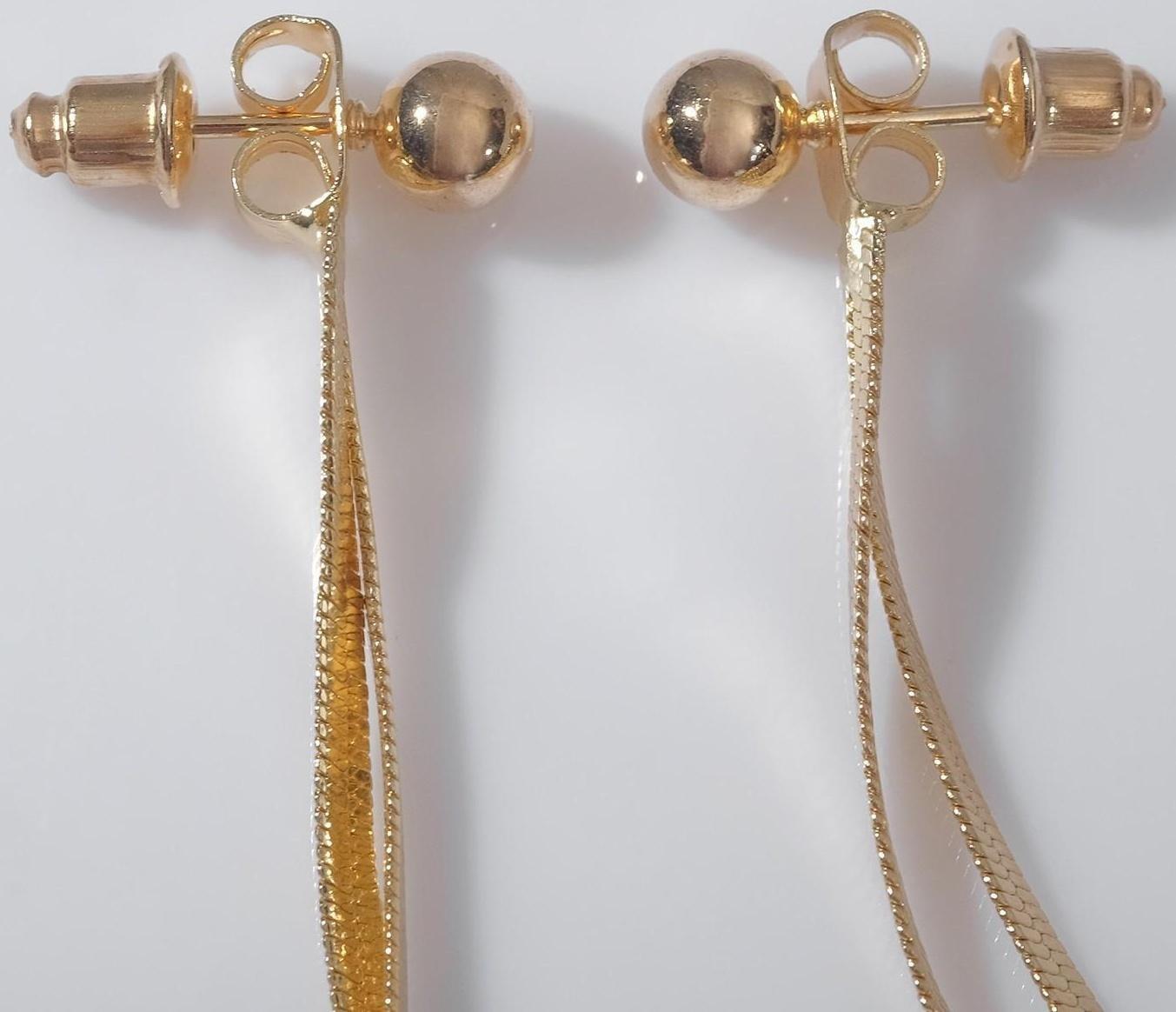 Серьги висячие 