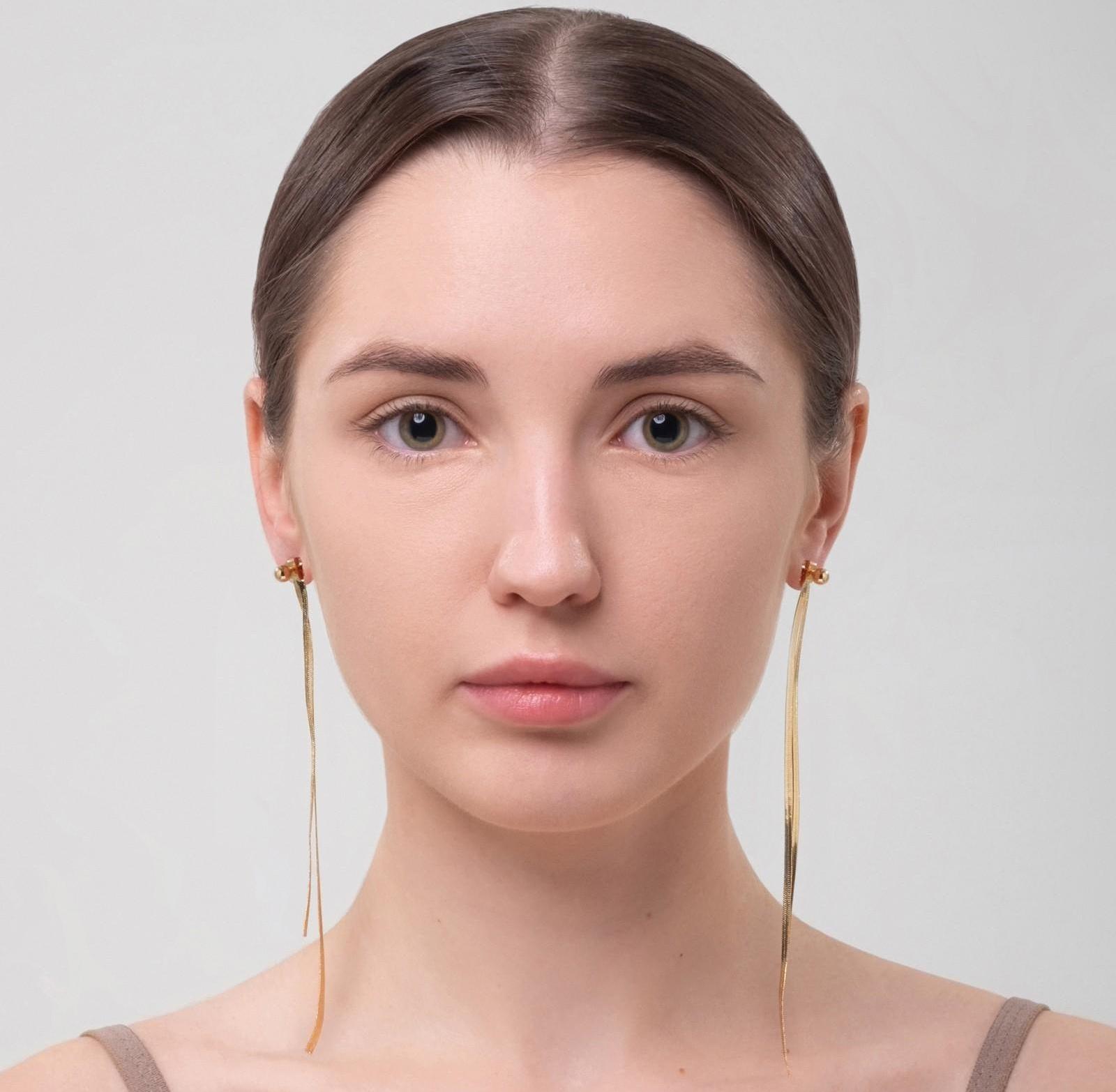 Серьги висячие 