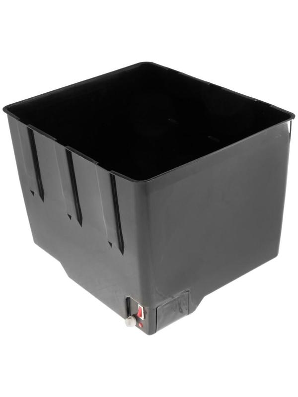 Бак для душа, 55 л, с ЭВН (20 - 60 ˚С), пластик, чёрный