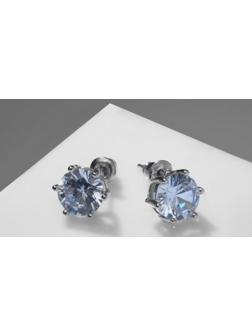 Серьги со стразами 