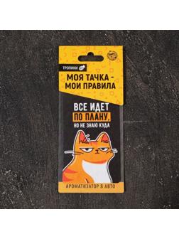 Ароматизатор в авто «Всё идёт по плану», тропики