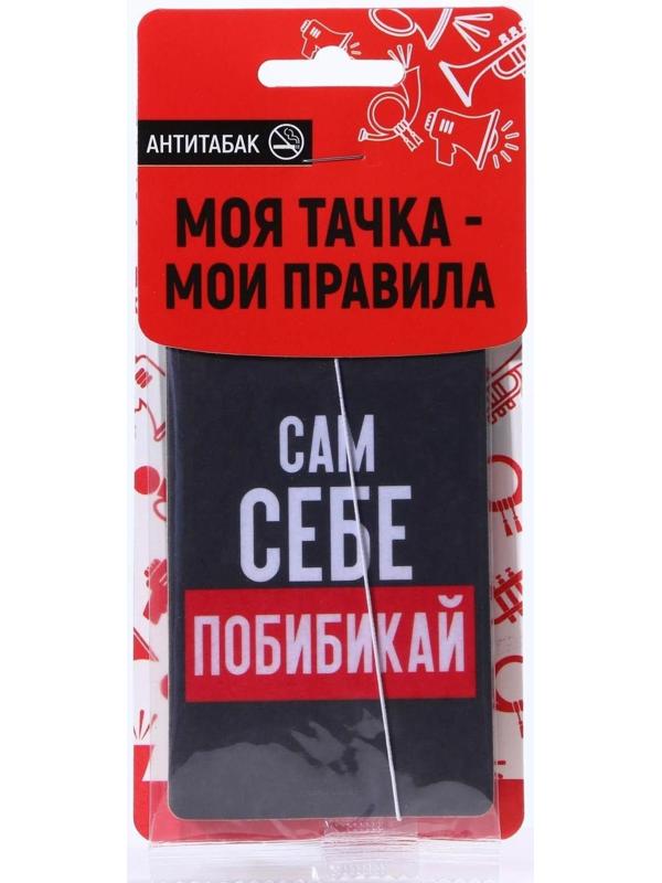 Ароматизатор в авто «Сам себе побибикай», антитабак