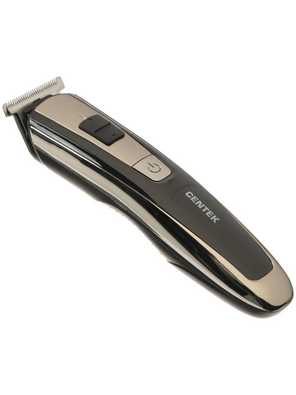Машинка для стрижки Centek CT-2133, 3 Вт, 8 насадок, триммер, чёрная