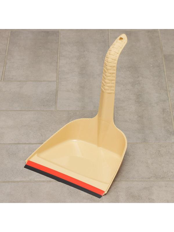 Совок для мусора «Ротанг», цвет МИКС