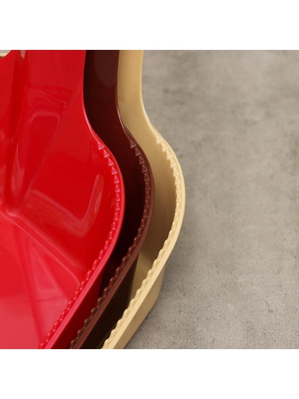 Совок для мусора «Ротанг», цвет МИКС