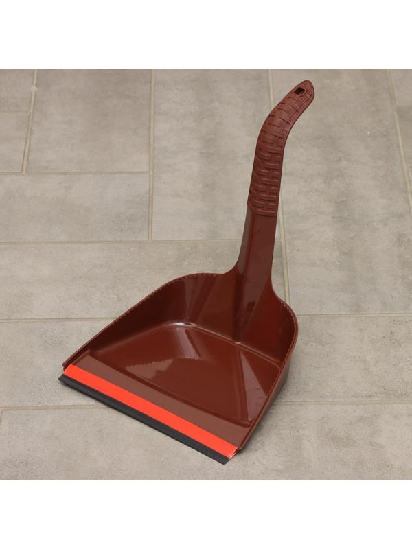 Совок для мусора «Ротанг», цвет МИКС