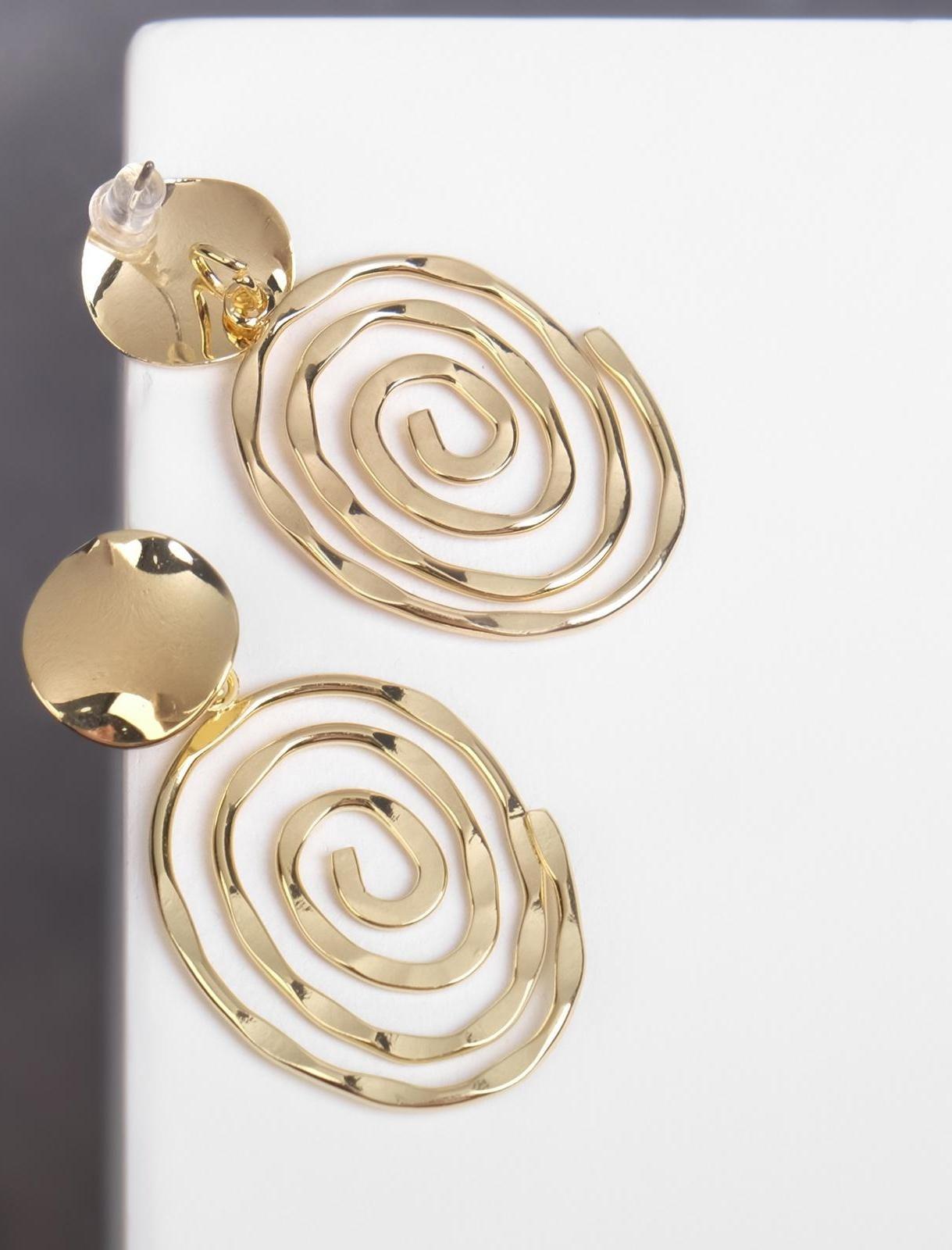 Серьги металл 