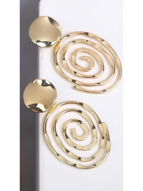 Серьги металл 