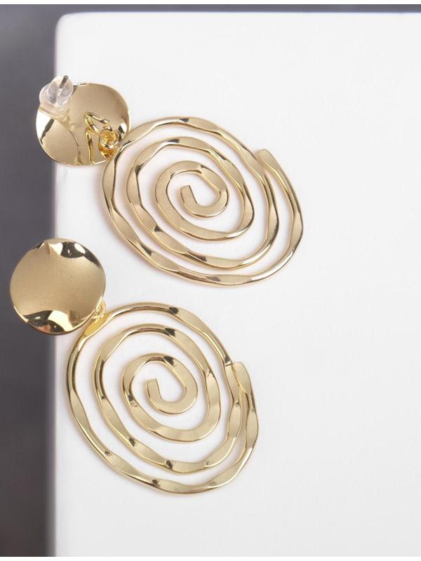 Серьги металл 