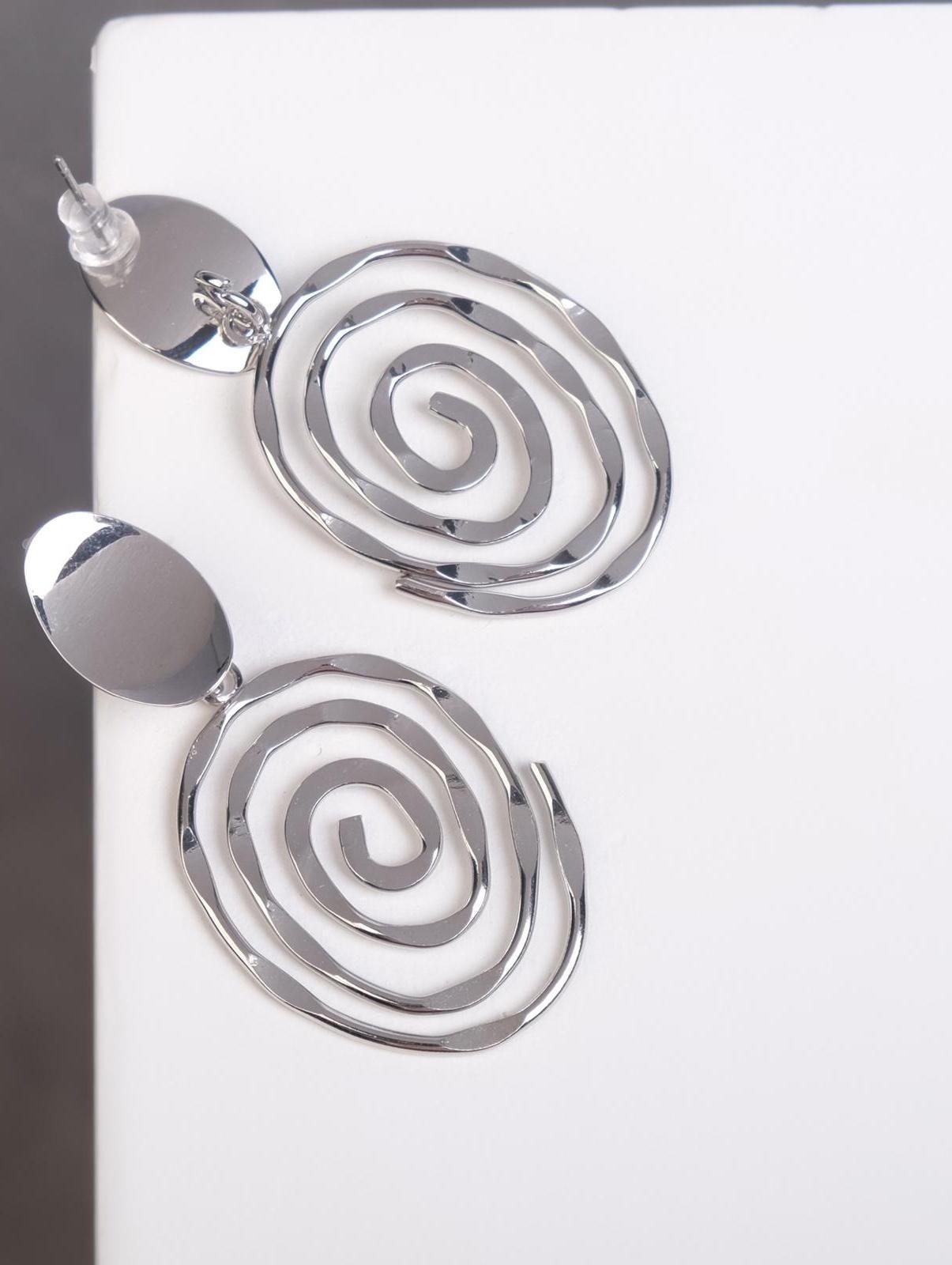 Серьги металл 