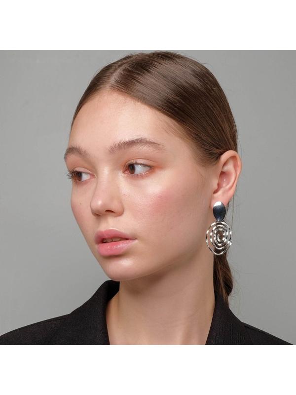 Серьги металл 