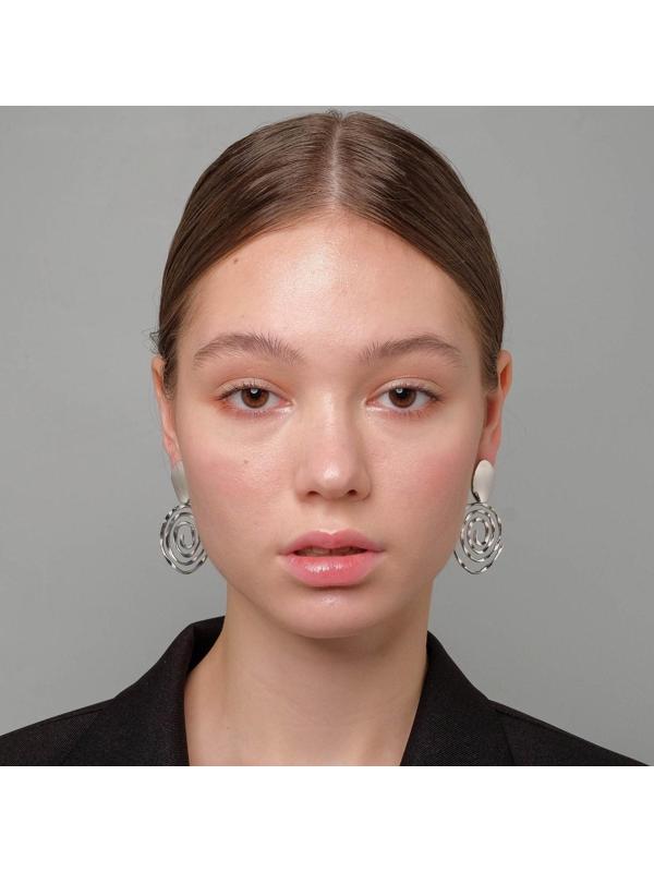 Серьги металл 