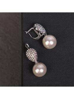 Серьги с жемчугом 