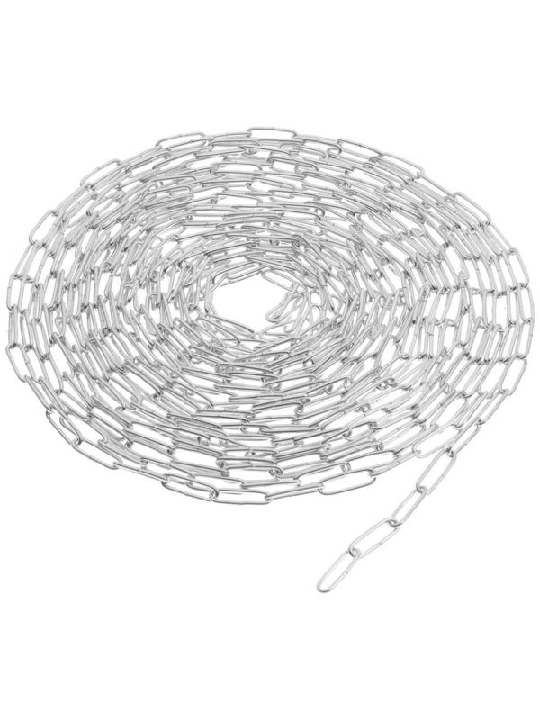 Цепь длиннозвенная ТУНДРА krep, DIN763, диаметр 2 мм, сварная, оцинкованная, 10 м