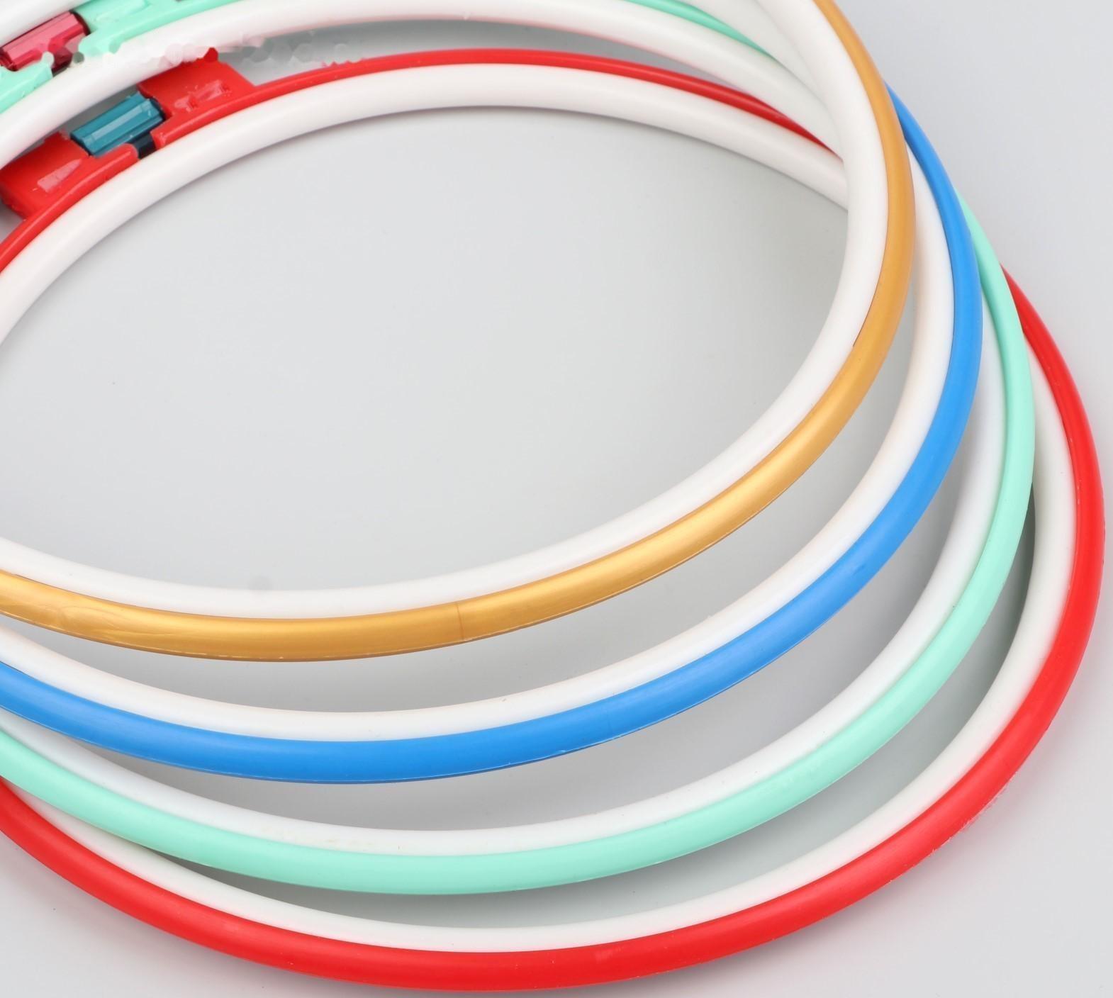 Пяльцы для вышивания, d = 21 см, цвет МИКС