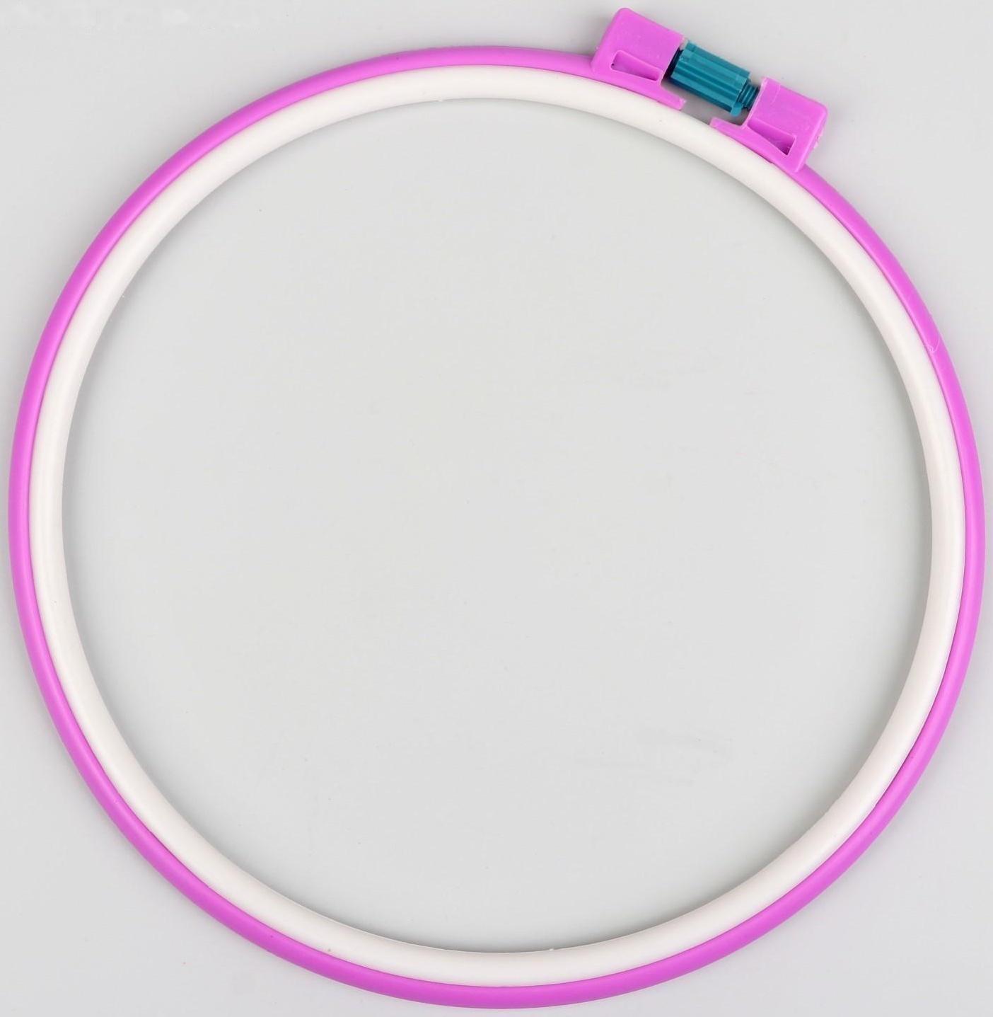 Пяльцы для вышивания, d = 21 см, цвет МИКС