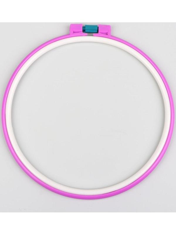 Пяльцы для вышивания, d = 21 см, цвет МИКС