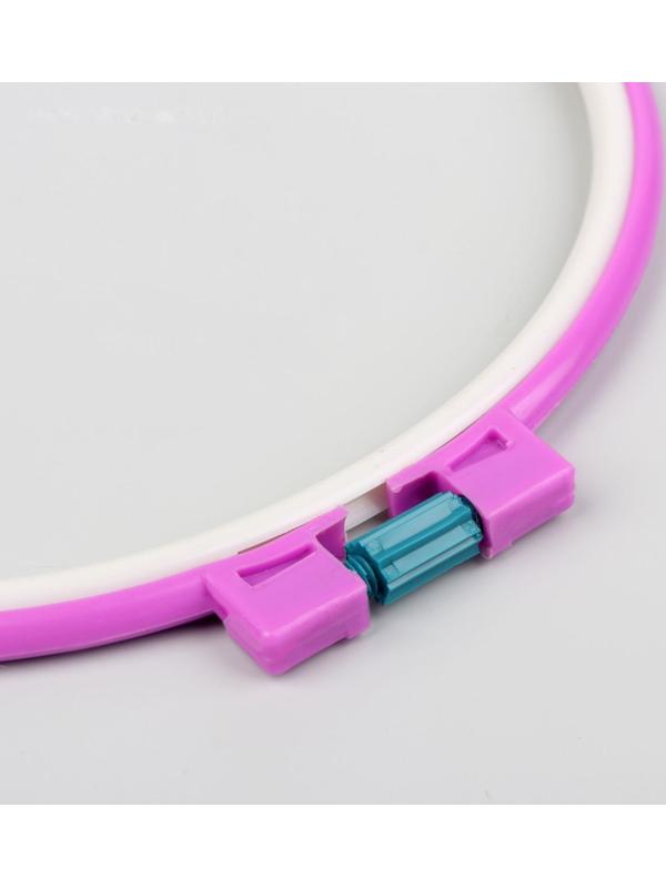 Пяльцы для вышивания, d = 21 см, цвет МИКС