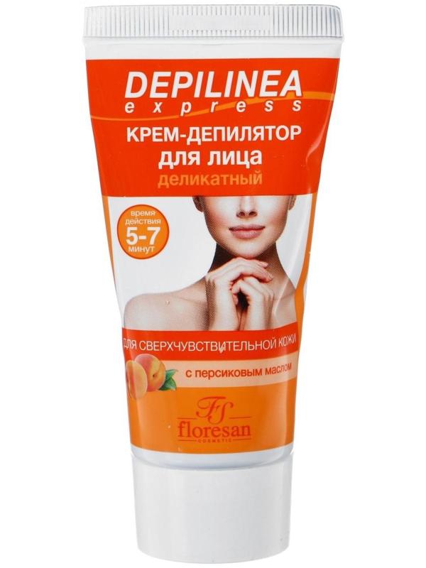 Крем-депилятор деликатный для лица Floresan Depilinea, 50 мл