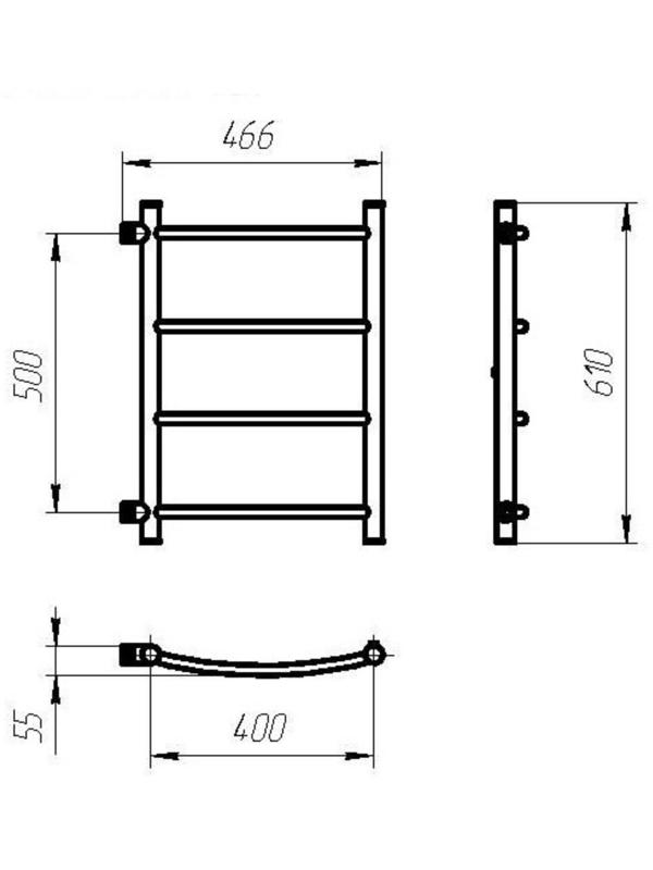 Полотенцесушитель водяной ТЕРА 