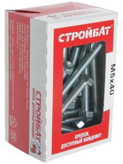 Болт оцинк. DIN 933 М 5х 40 (60 шт)