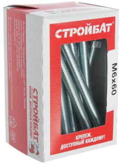 Болт оцинк. DIN 933 М 6х 60 (30 шт)