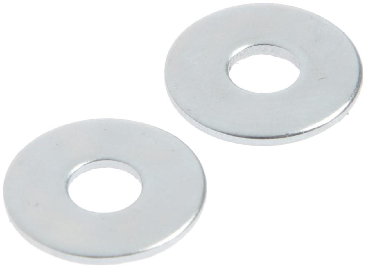 Шайба кузовная DIN 9021, 5 мм, цинк, 250 шт.