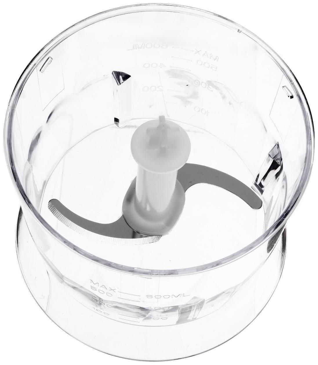 Блендер Galaxy GL 2128, погружной, 800 Вт, 0.6/ 0.5 л, 5 скоростей, чёрный