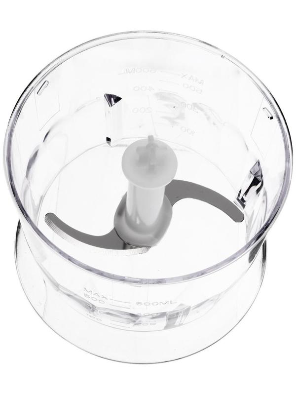 Блендер Galaxy GL 2128, погружной, 800 Вт, 0.6/ 0.5 л, 5 скоростей, чёрный