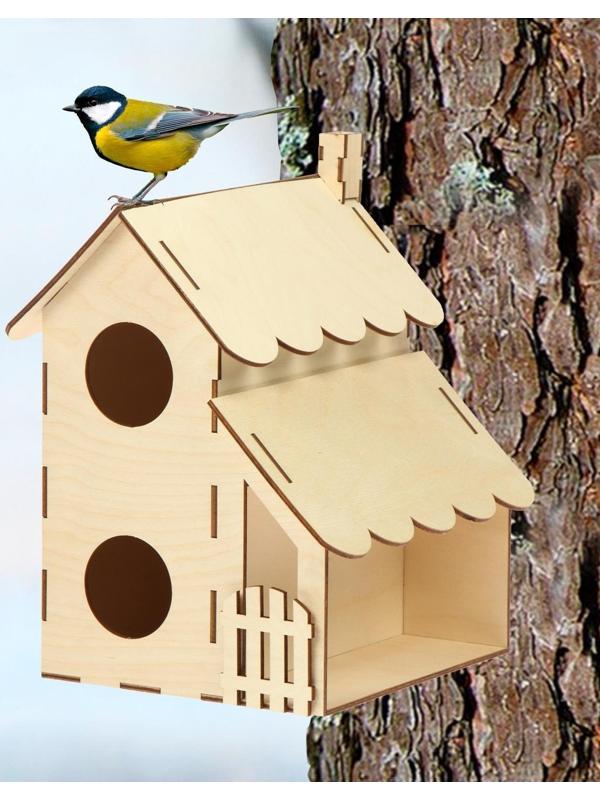 Скворечник «Домик для гостей», 20 × 16 × 23 см