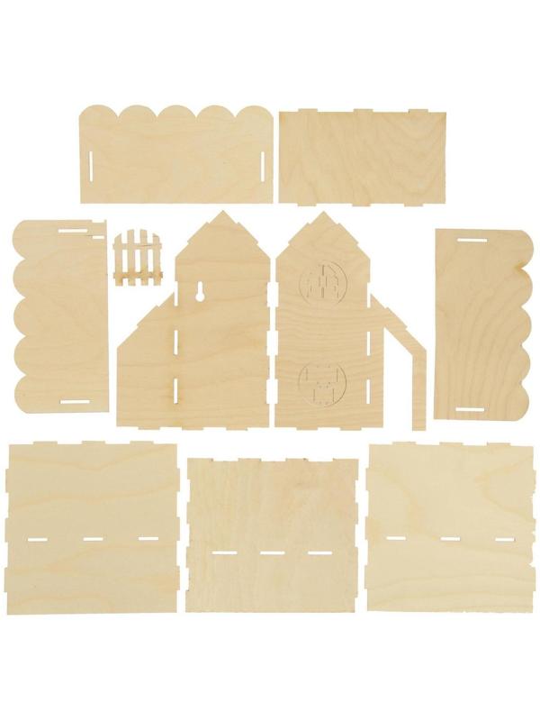 Скворечник «Домик для гостей», 20 × 16 × 23 см