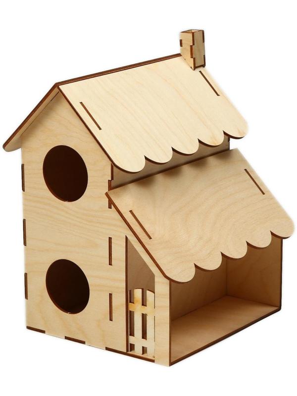 Скворечник «Домик для гостей», 20 × 16 × 23 см