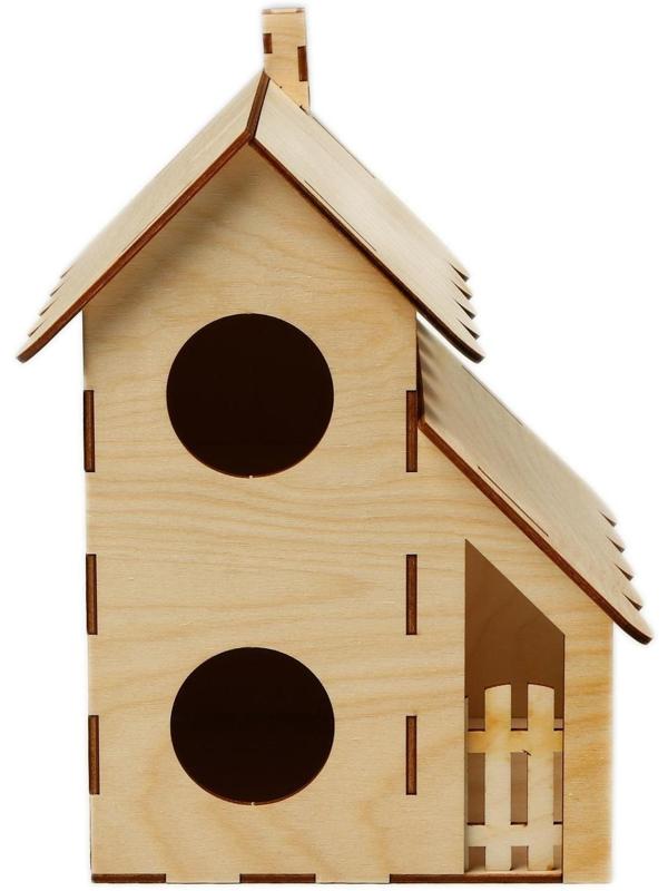 Скворечник «Домик для гостей», 20 × 16 × 23 см