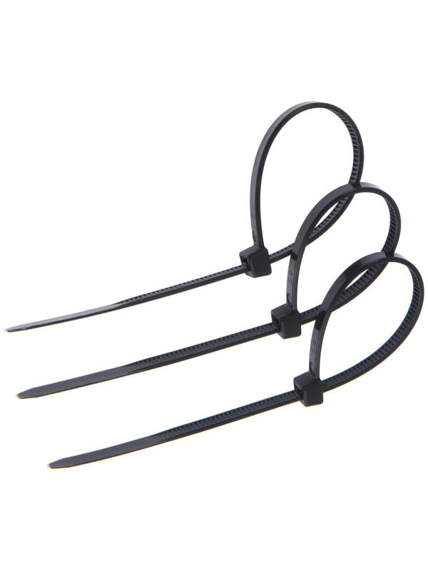 Хомут нейлоновый 3,6х150 мм, черный , набор 100 шт